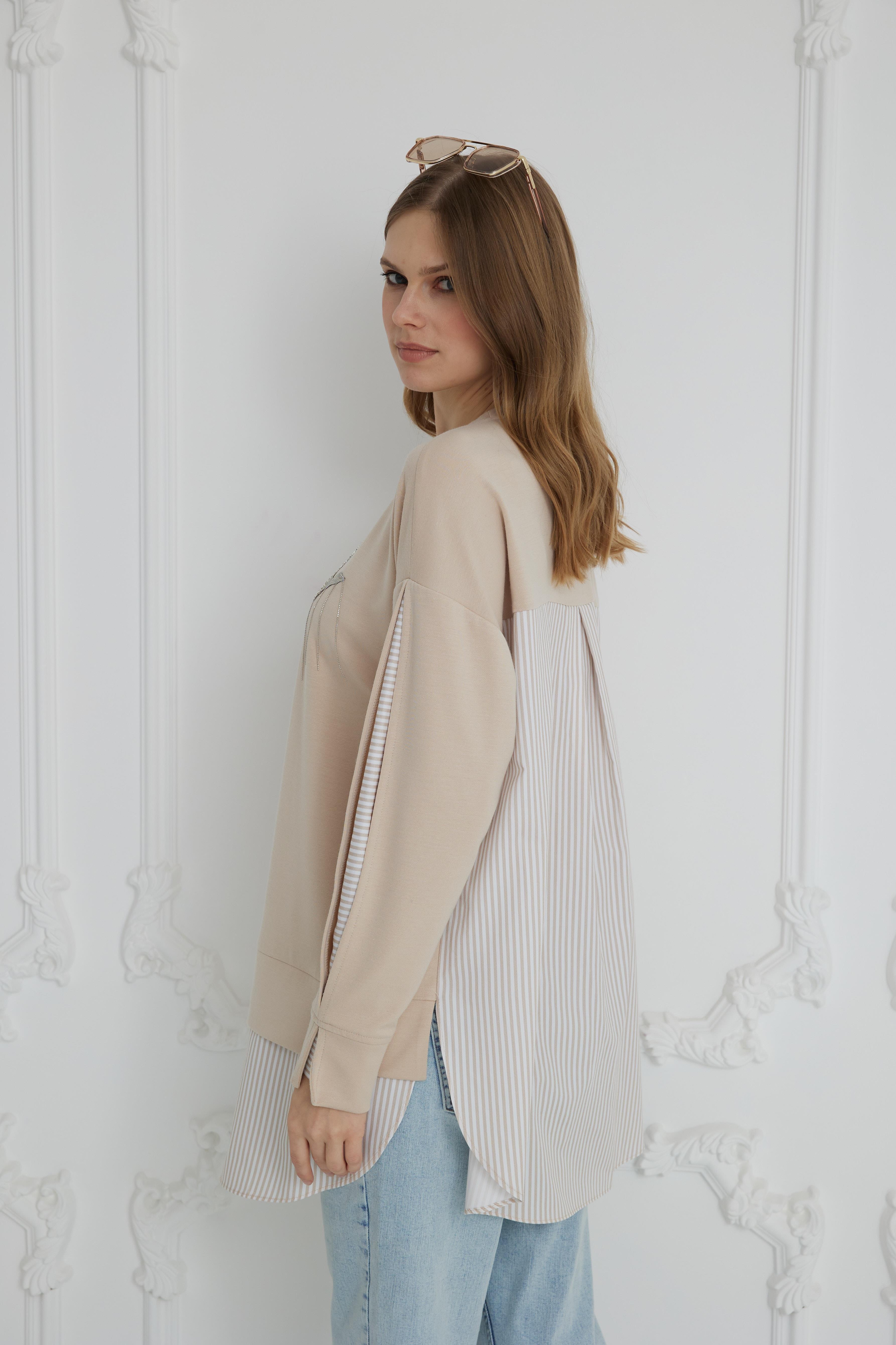 MOODBASİCMB21.272-2K5 MOODBASİC TUNİKBEJ