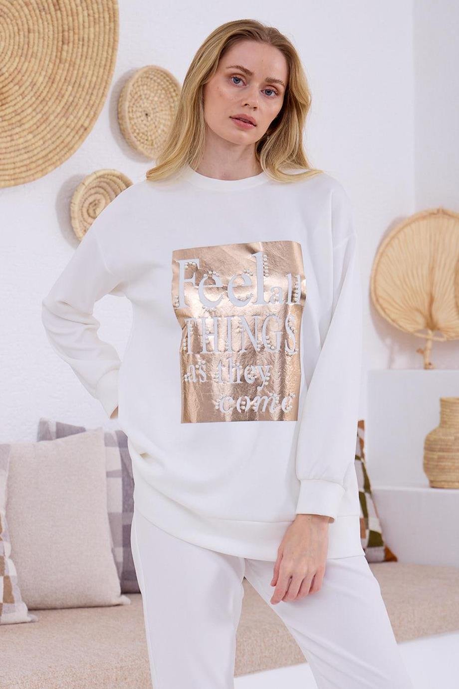 MOODBASİCMB21.298-2Y5 MOODBASİC SWEATEKRU