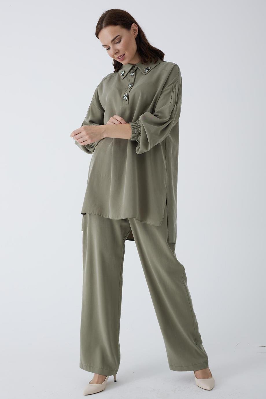 MOODBASİCMB24.572-2K4 MOODBASIC TAKIMHAKİ