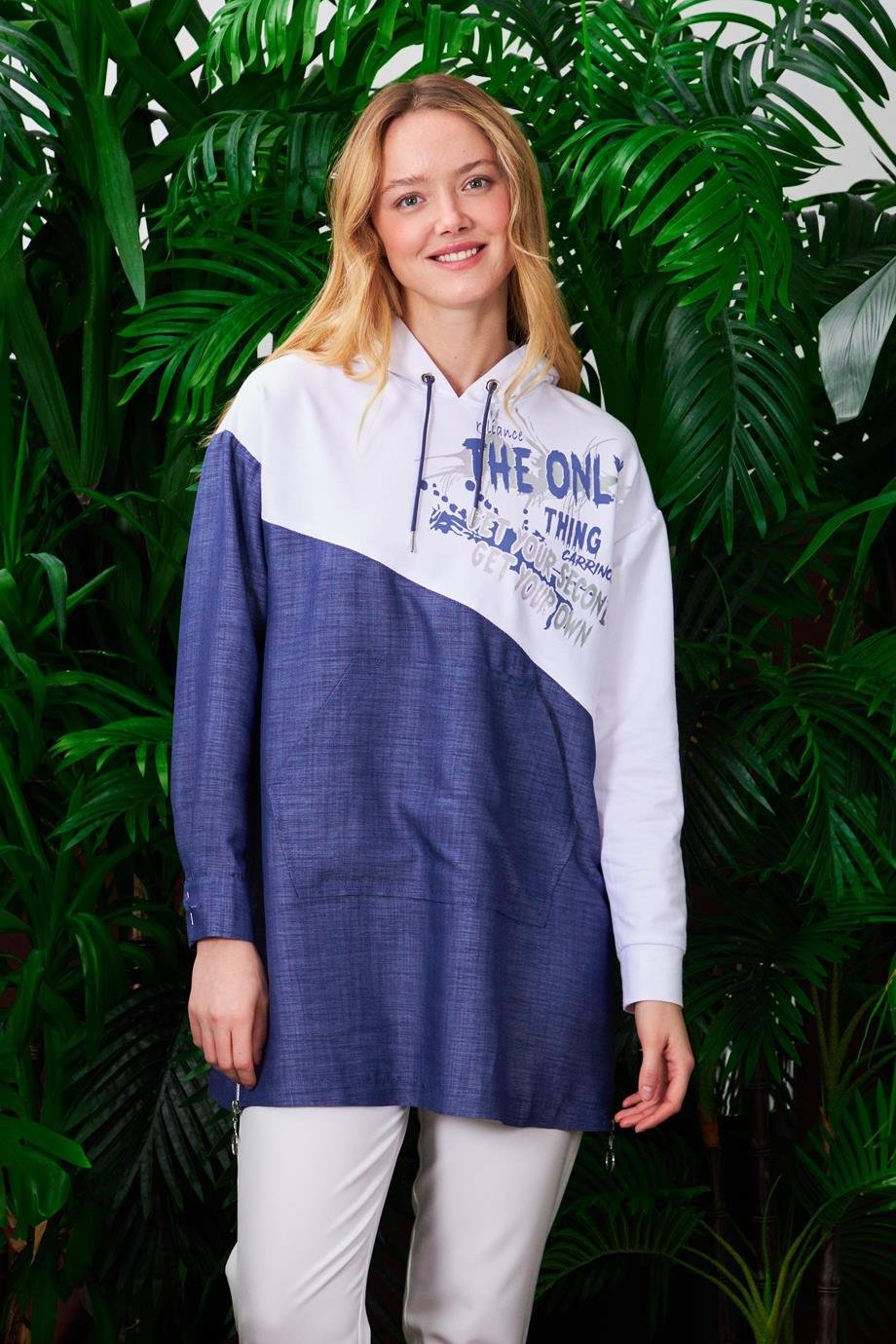 MOODBASİCMM21.0313-2Y4 MY MOOD SWEATLACİ