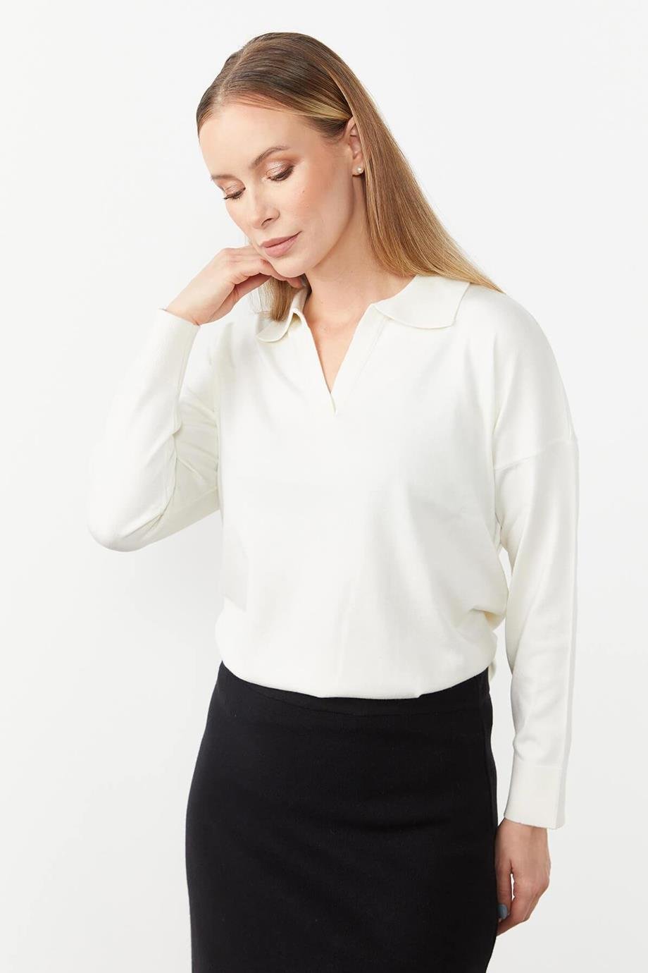 MUTLU ERTAN20076-2K5 MUTLU ERTAN BLUZEKRU