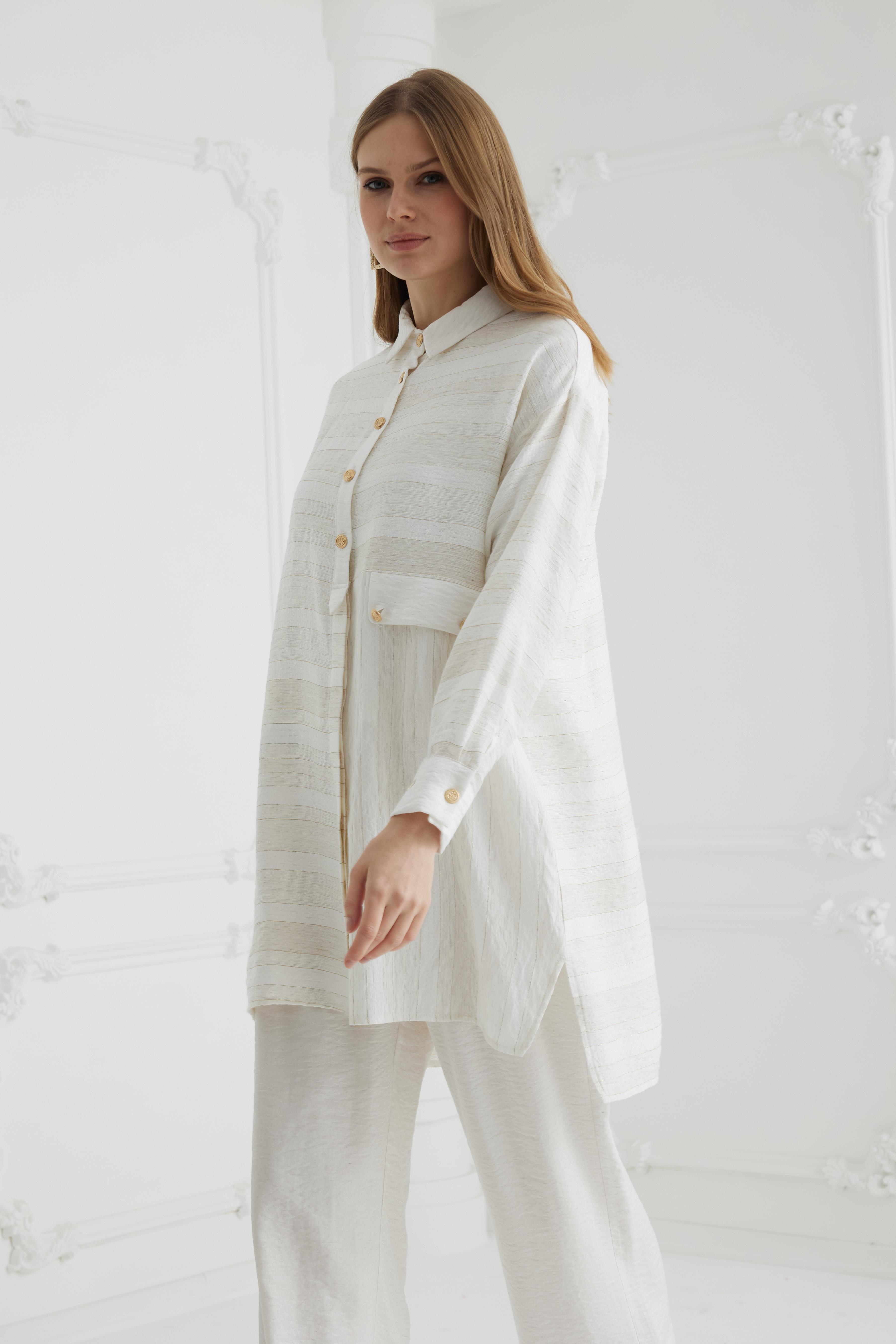 MY MOODMB11.209-2Y4 MY MOOD GÖMLEKEKRU