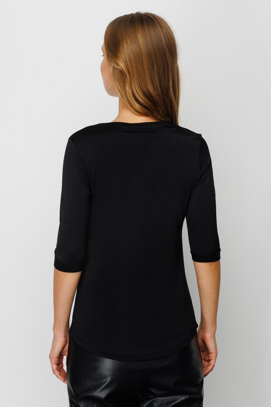 ONTEKS21352-2K4 ONTEKS BLUZSİYAH