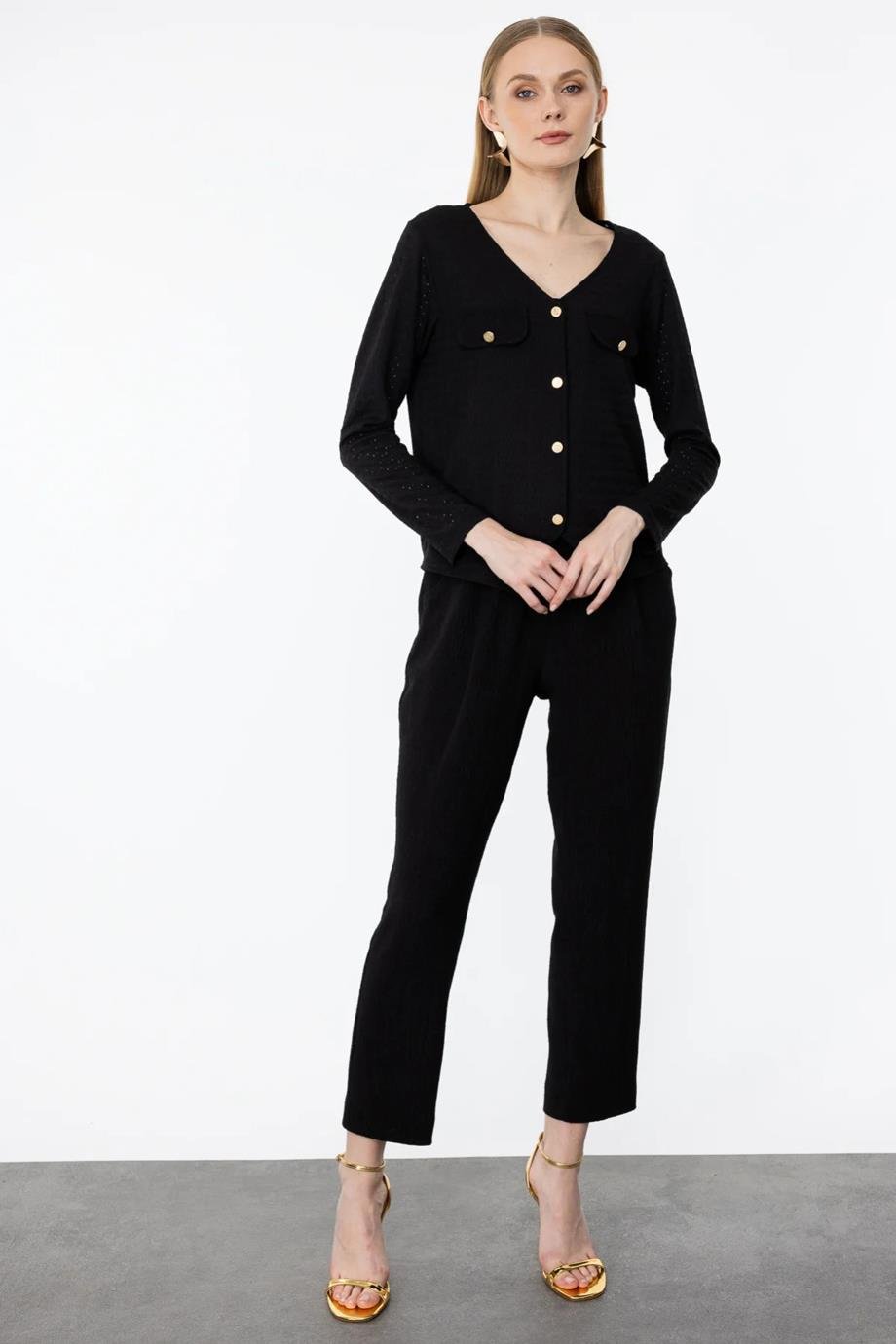 ONTEKS31388-2Y4 ONTEKS BLUZSİYAH