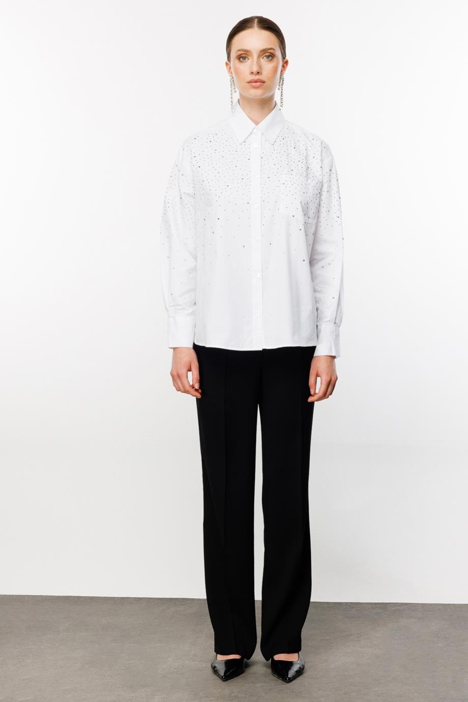 ONTEKS32390-2Y4 ONTEKS GÖMLEKBEYAZ