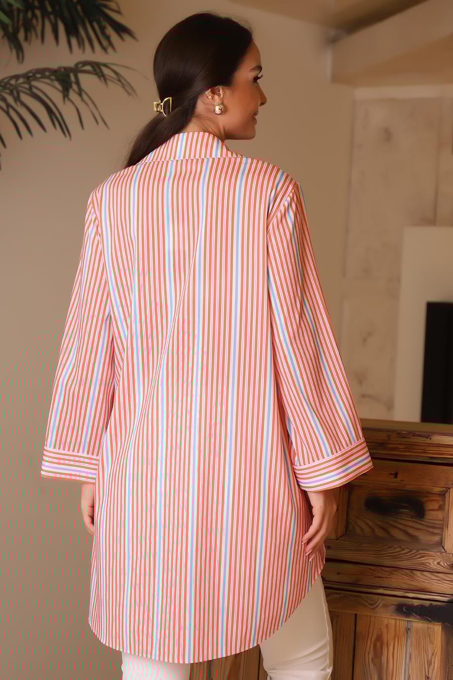 ONTEKS34343-2Y4 ONTEKS GÖMLEKORANJ