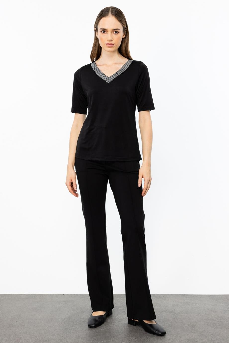 ONTEKS41396-2K5 ONTEKS BLUZSİYAH