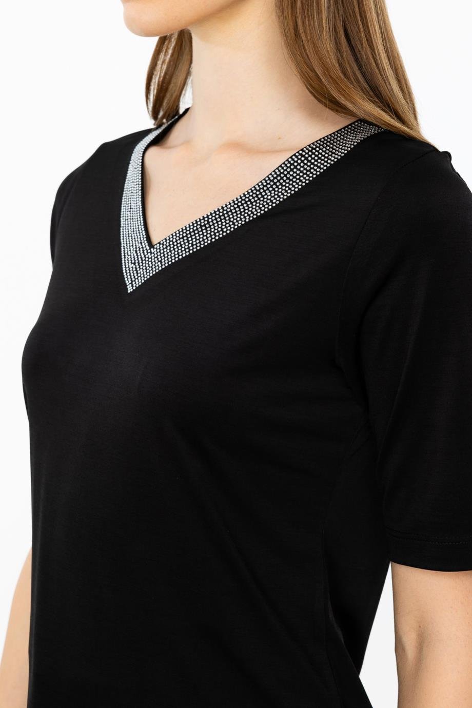 ONTEKS41396-2K5 ONTEKS BLUZSİYAH