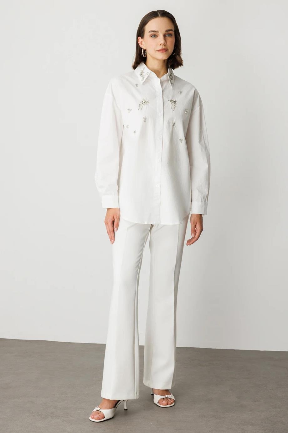 ONTEKS50366-2Y5 ONTEKS GÖMLEKBEYAZ