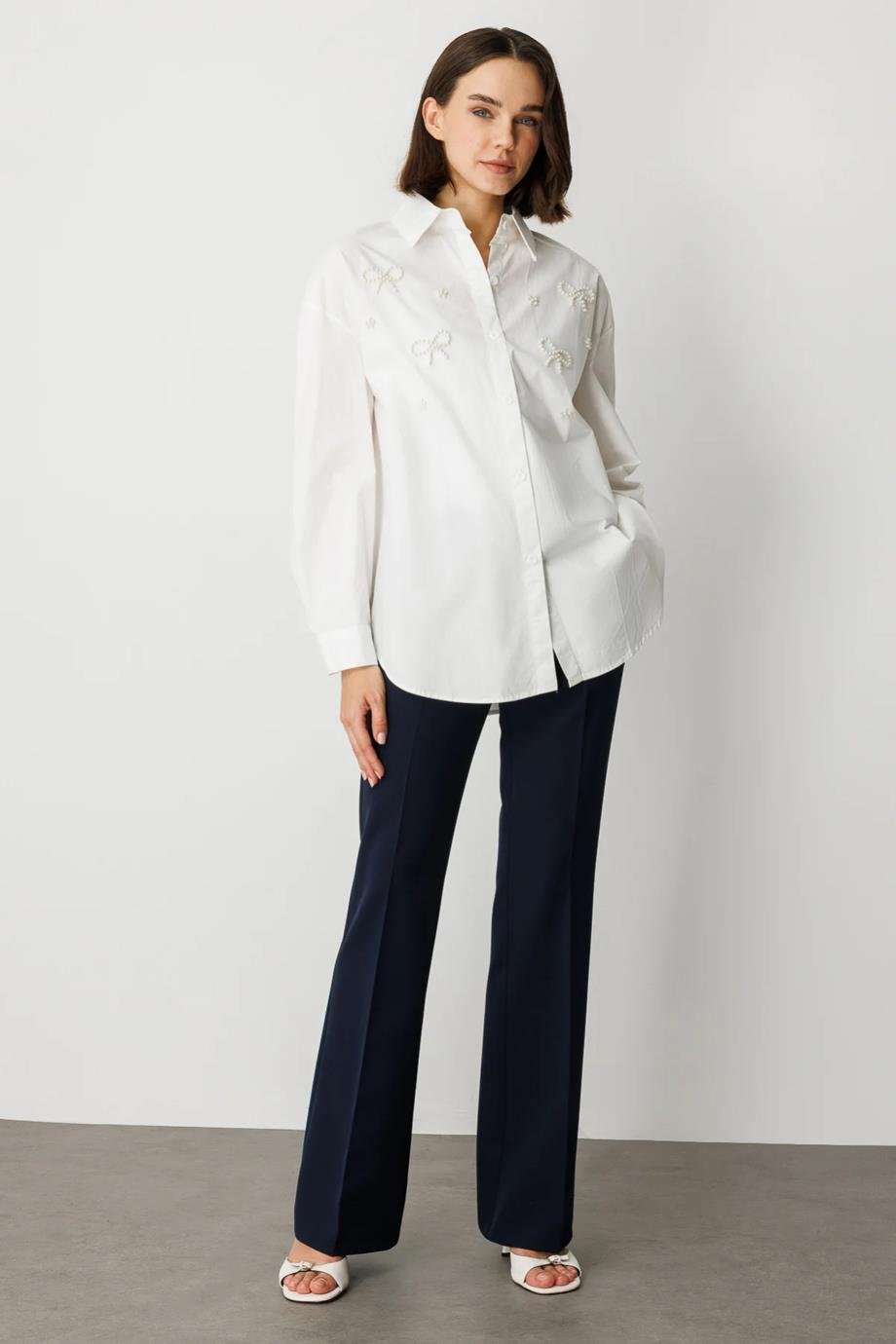 ONTEKS50367-2Y5 ONTEKS GÖMLEKBEYAZ