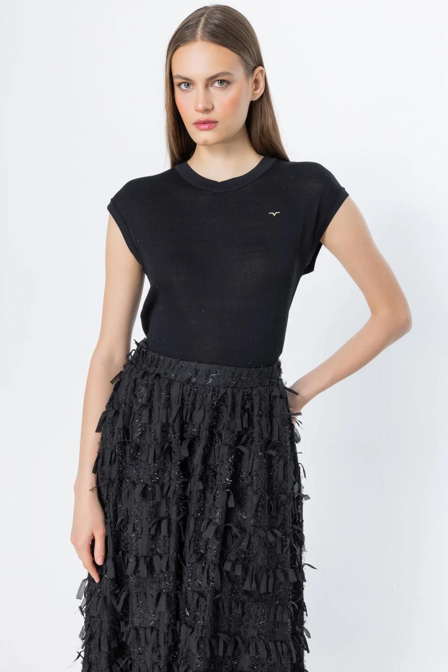 ONTEKS50403-2Y5 ONTEKS BLUZSİYAH