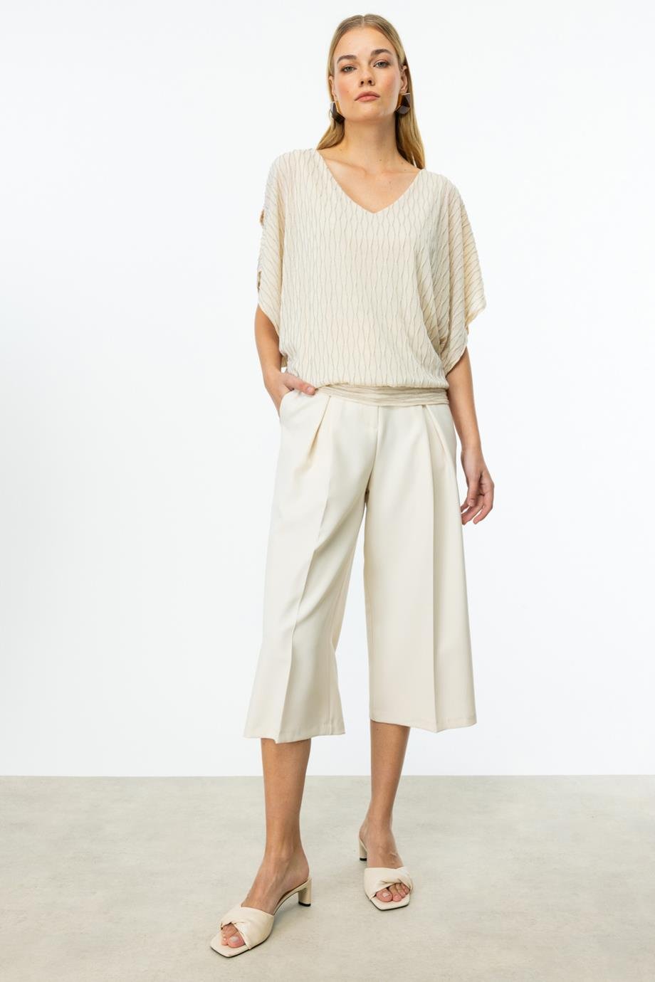 ONTEKS51344-2Y5 ONTEKS BLUZKREM