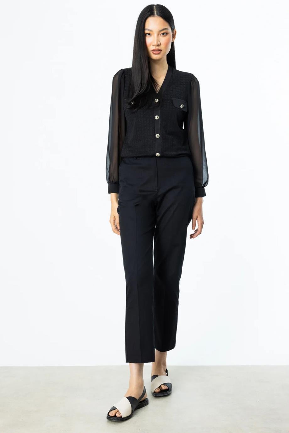 ONTEKS51446-2Y5 ONTEKS BLUZSİYAH