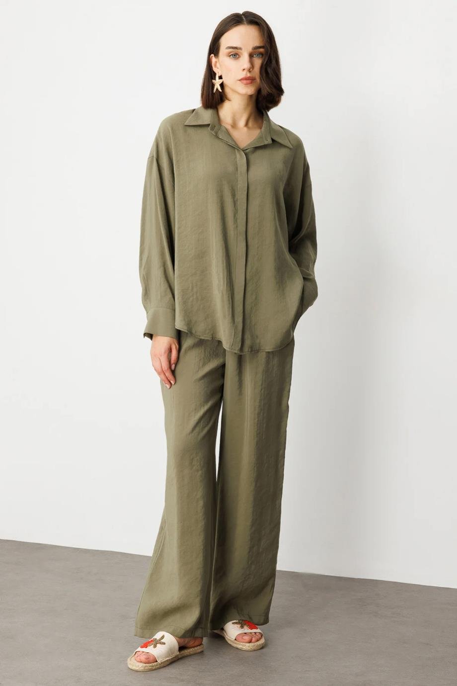 ONTEKS54300-2Y5 ONTEKS GÖMLEKHAKİ