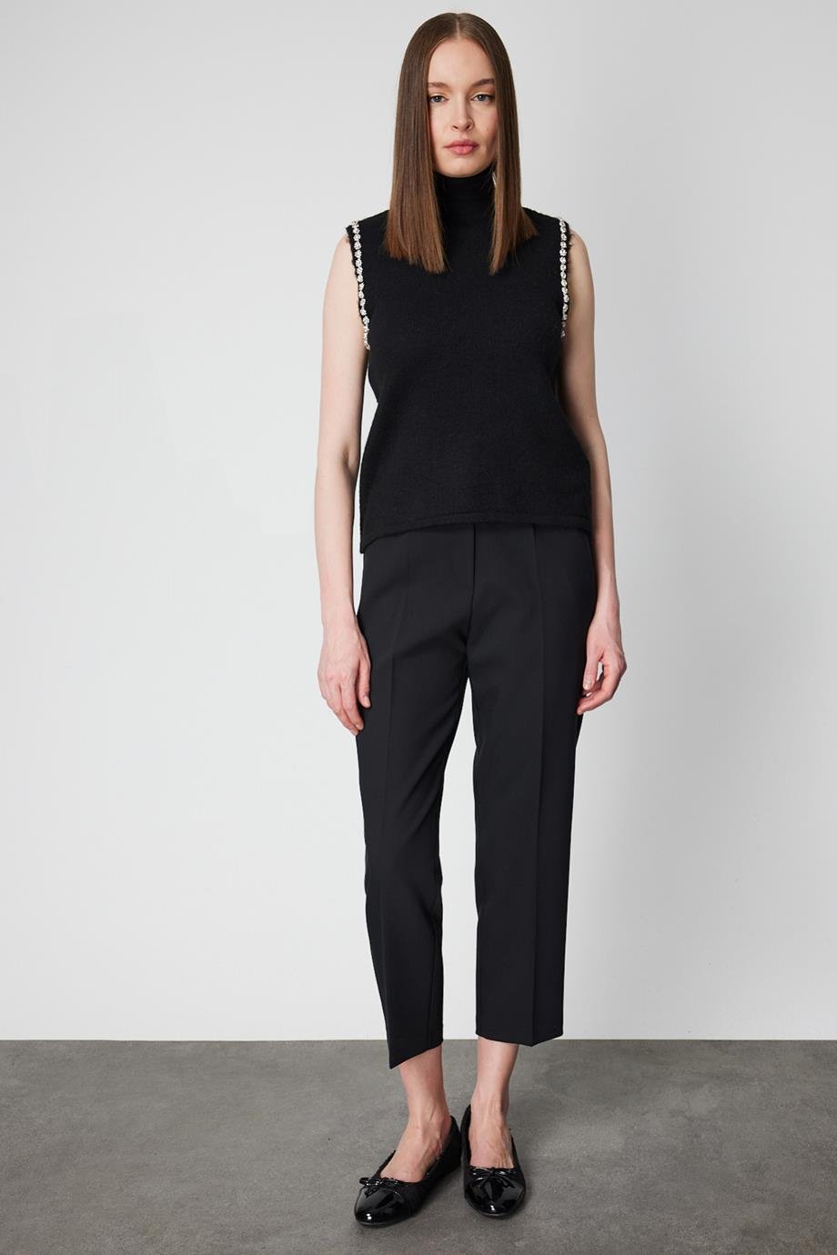 ONTEKS63382-2K6 ONTKES KAZAK-SİYAH