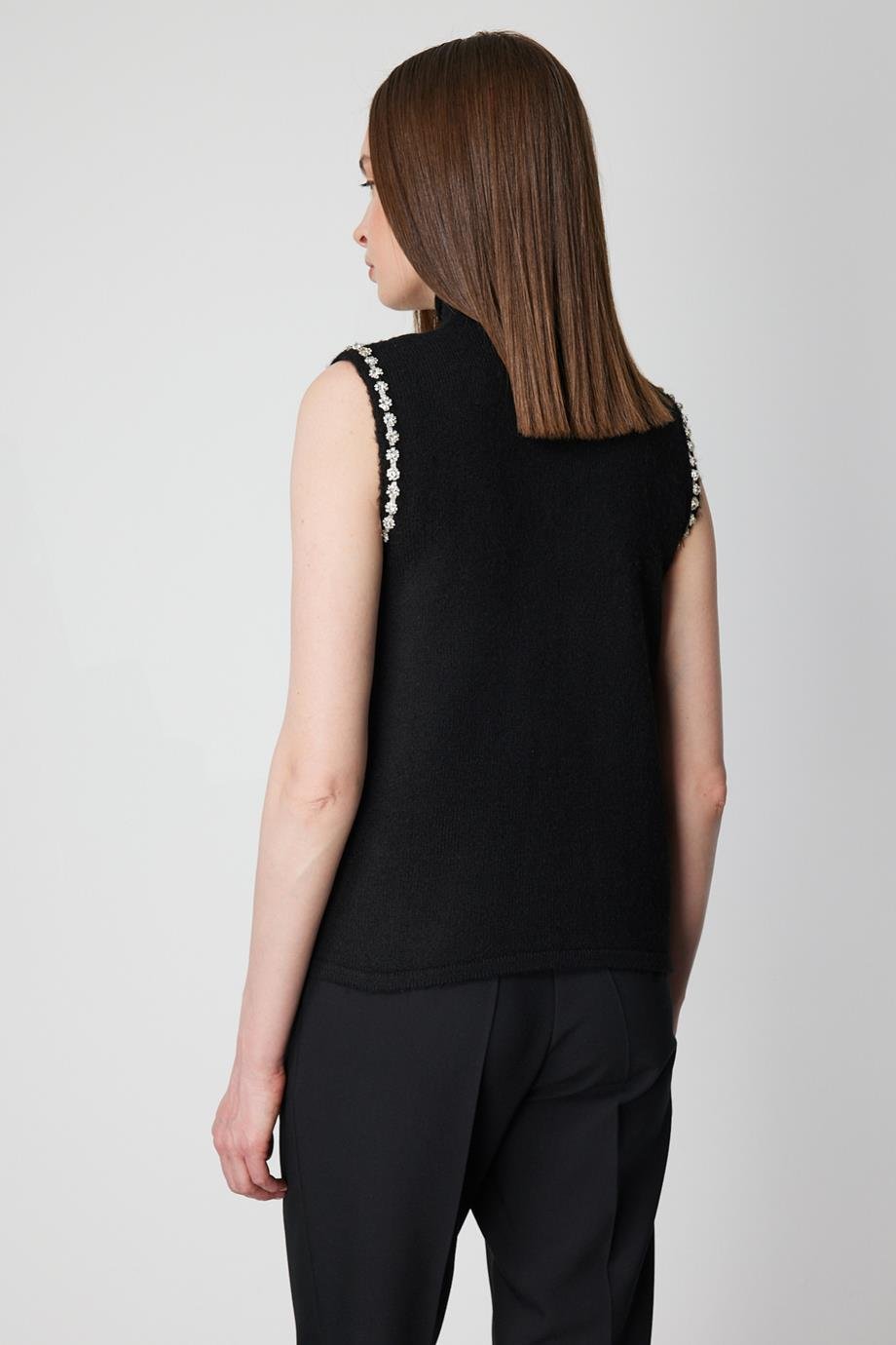 ONTEKS63382-2K6 ONTKES KAZAK-SİYAH