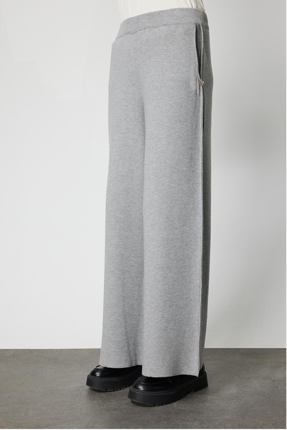 ONTEKS63919-2K6 ONTEKS PANTOLON-GRİ