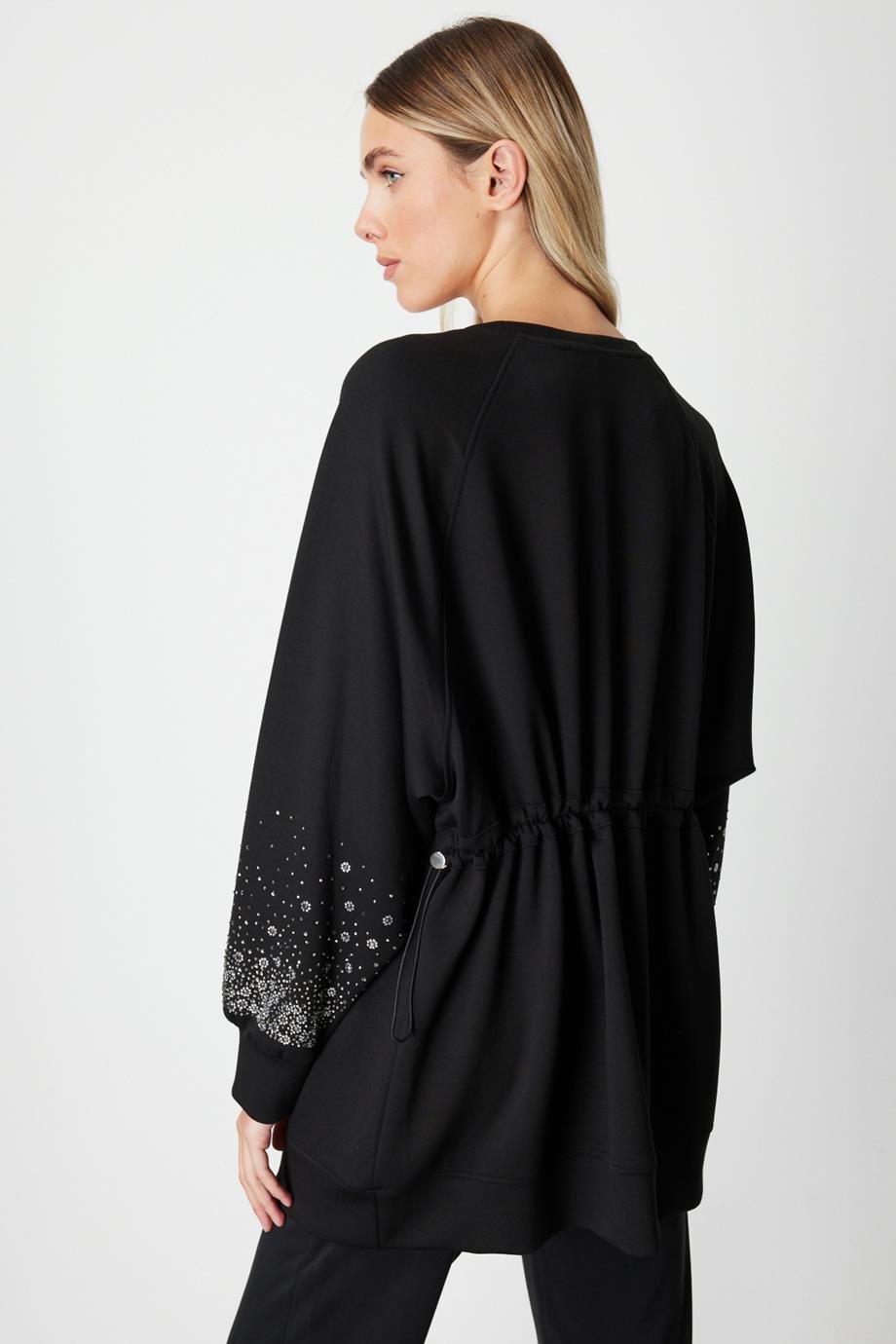 ONTEKS66305-2K6 ONTEKS TUNİK-SİYAH