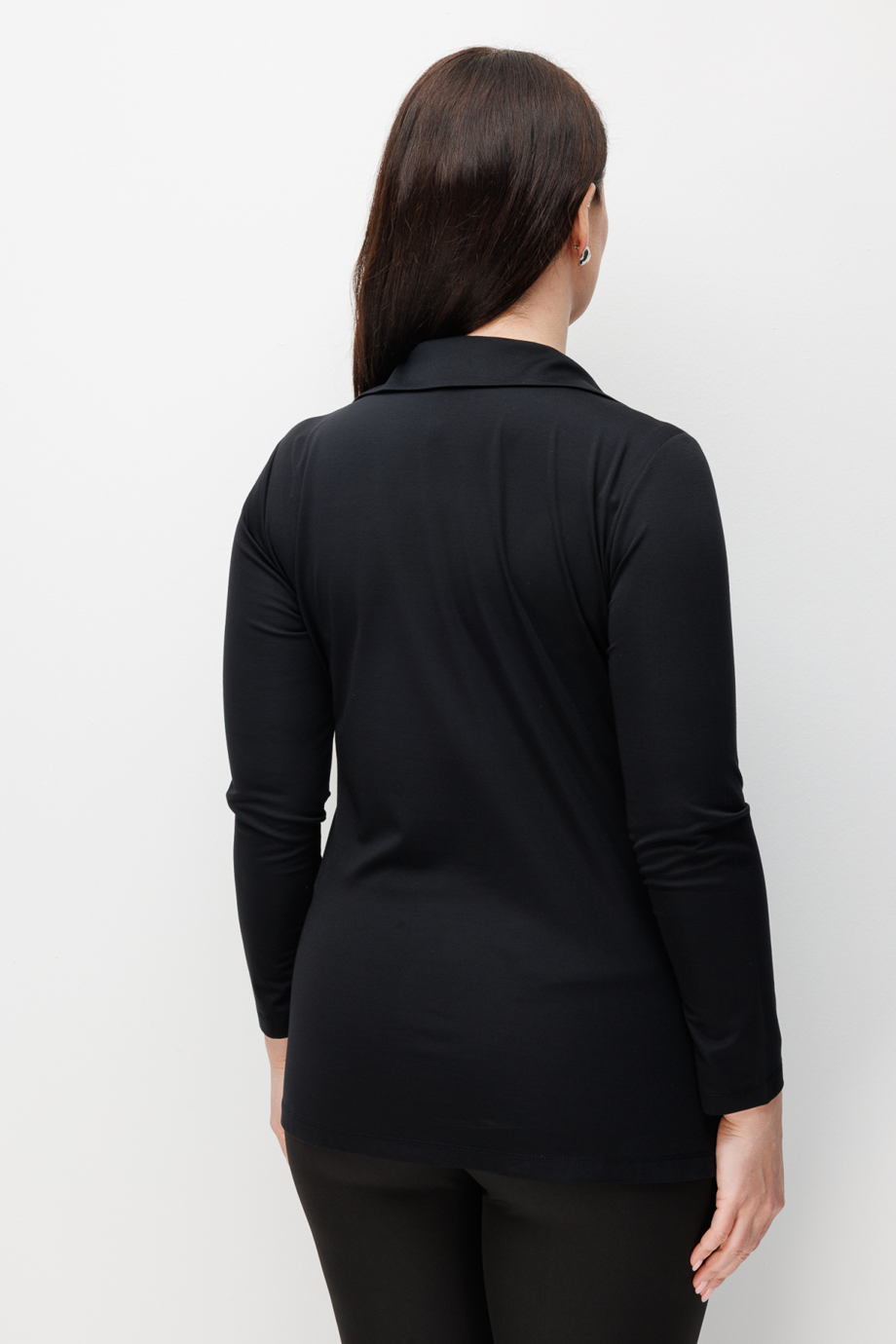 ONTEKS71372-2Y6 ONTEKS BLUZ-SİYAH