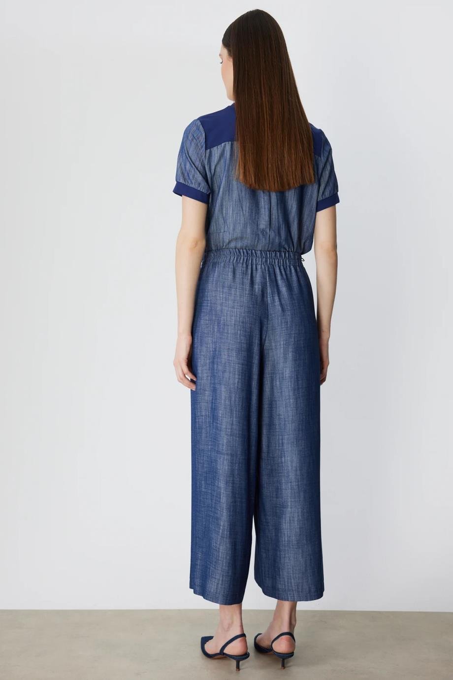 ONTEKS74120-2Y6 ONTEKS PANTOLON-İNDİGO