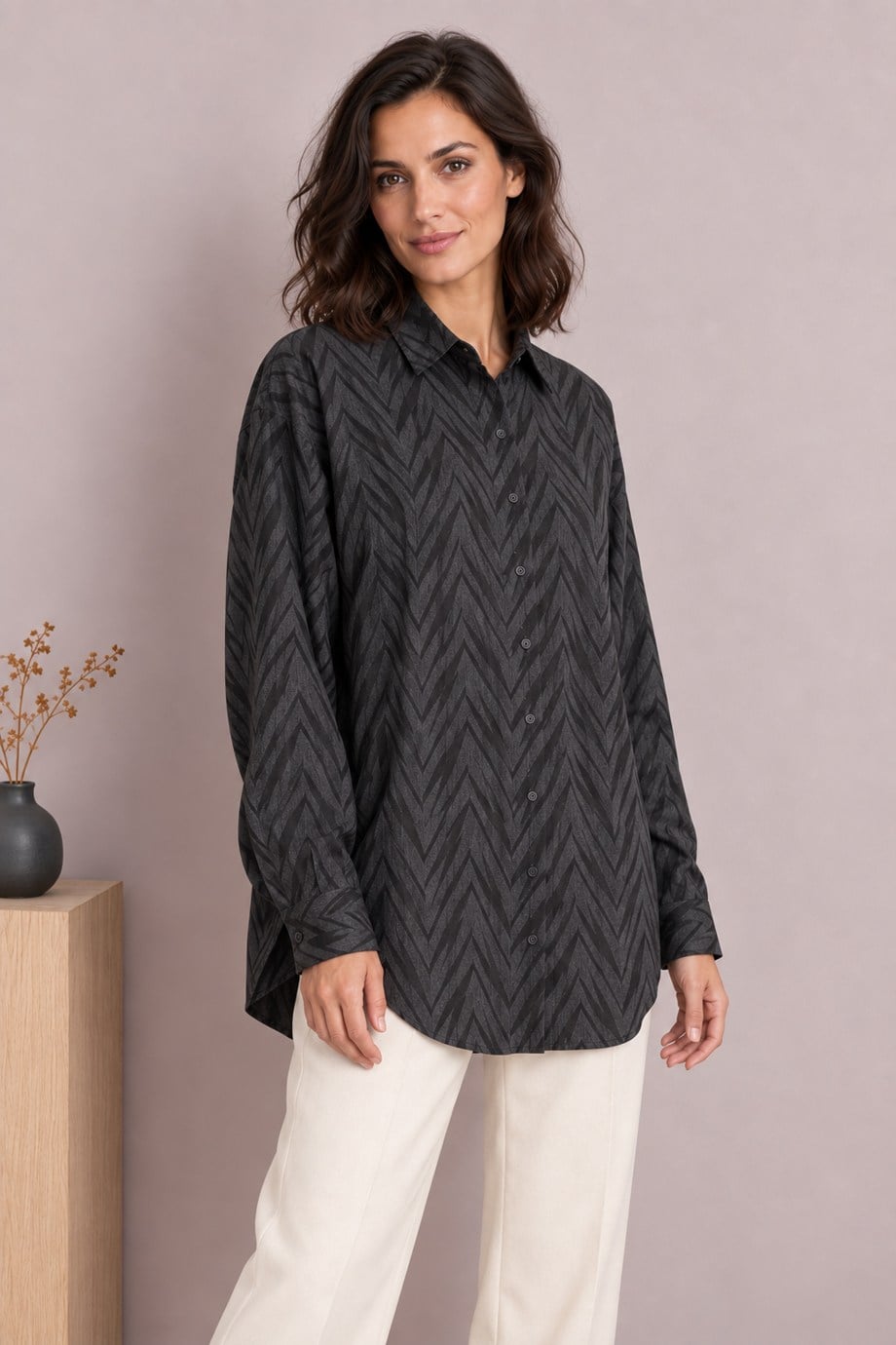 ORFEO NEGRO34156-2K7 O.NEGRO GÖMLEK-DESEN