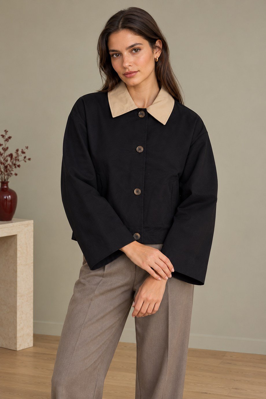 ORFEO NEGRO38209-2K7 O.NEGRO CEKET-SİYAH