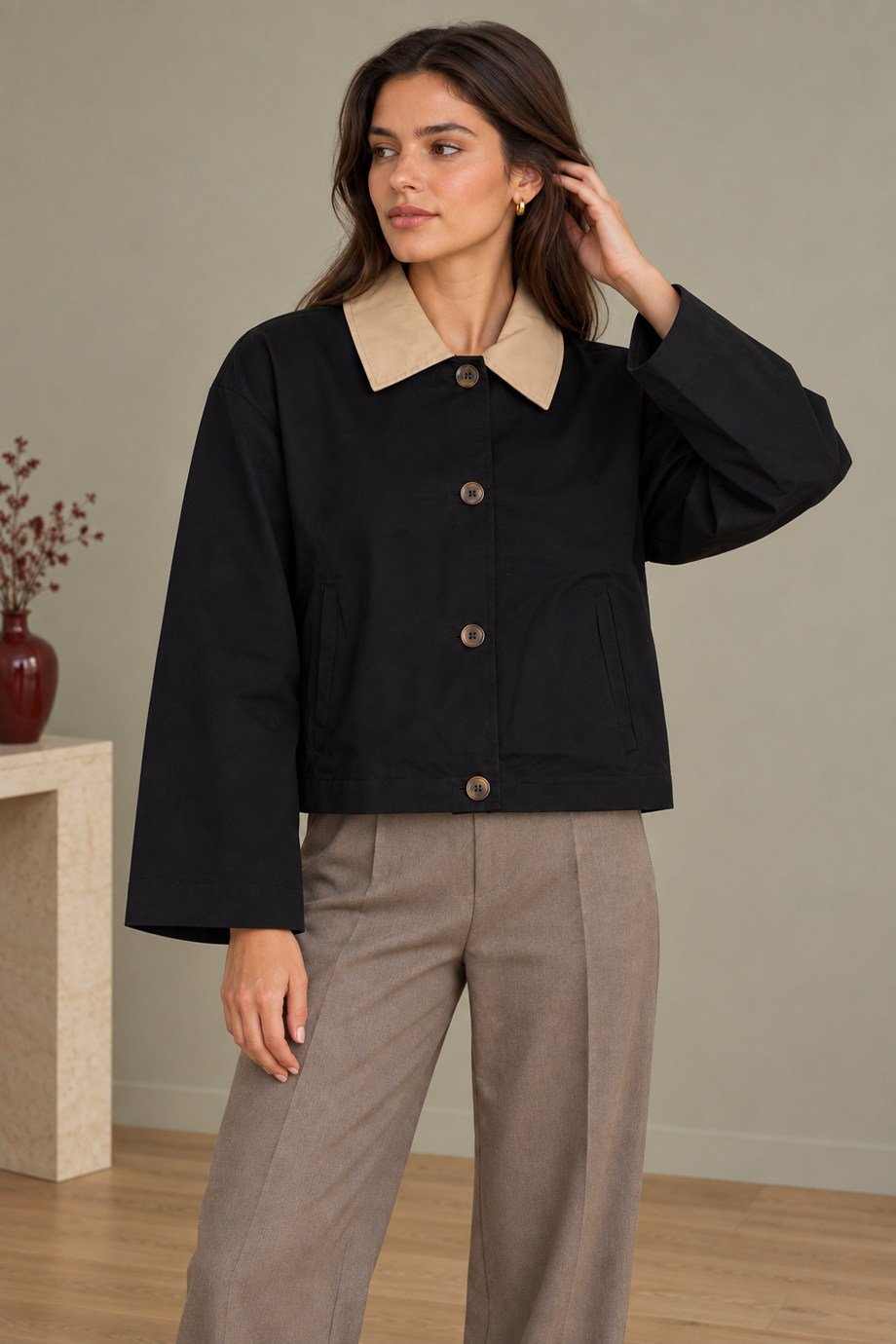 ORFEO NEGRO38209-2K7 O.NEGRO CEKET-SİYAH