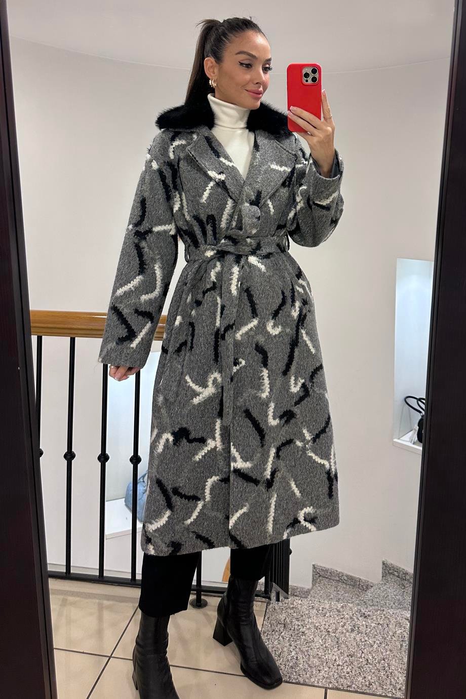 OTTO6327-2K6 OTTO KABAN-GRİ