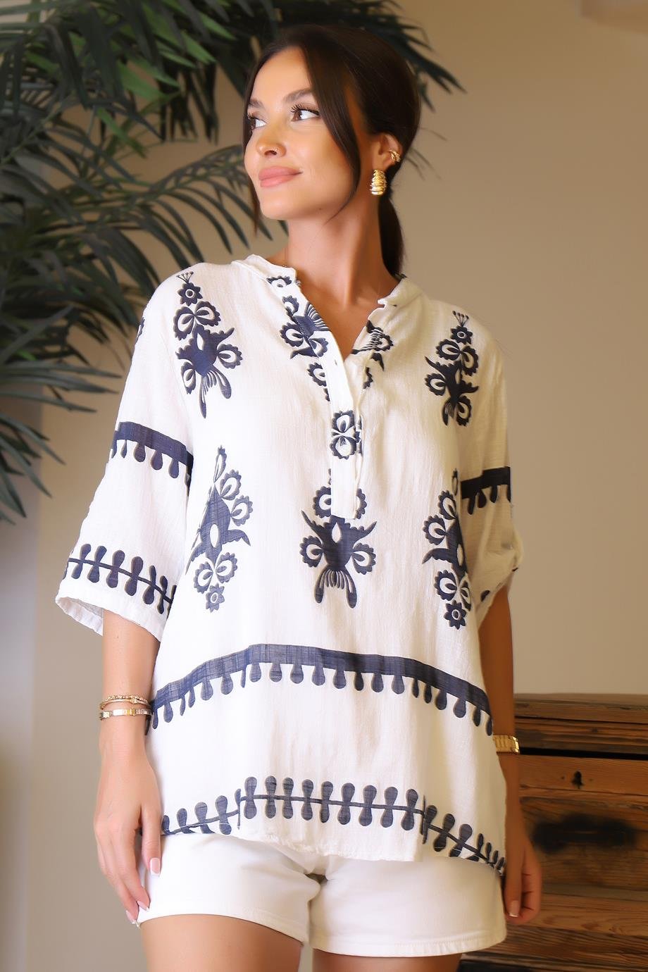 PARK MODA226-2Y4 PARK MODA GÖMLEKRENKLİ