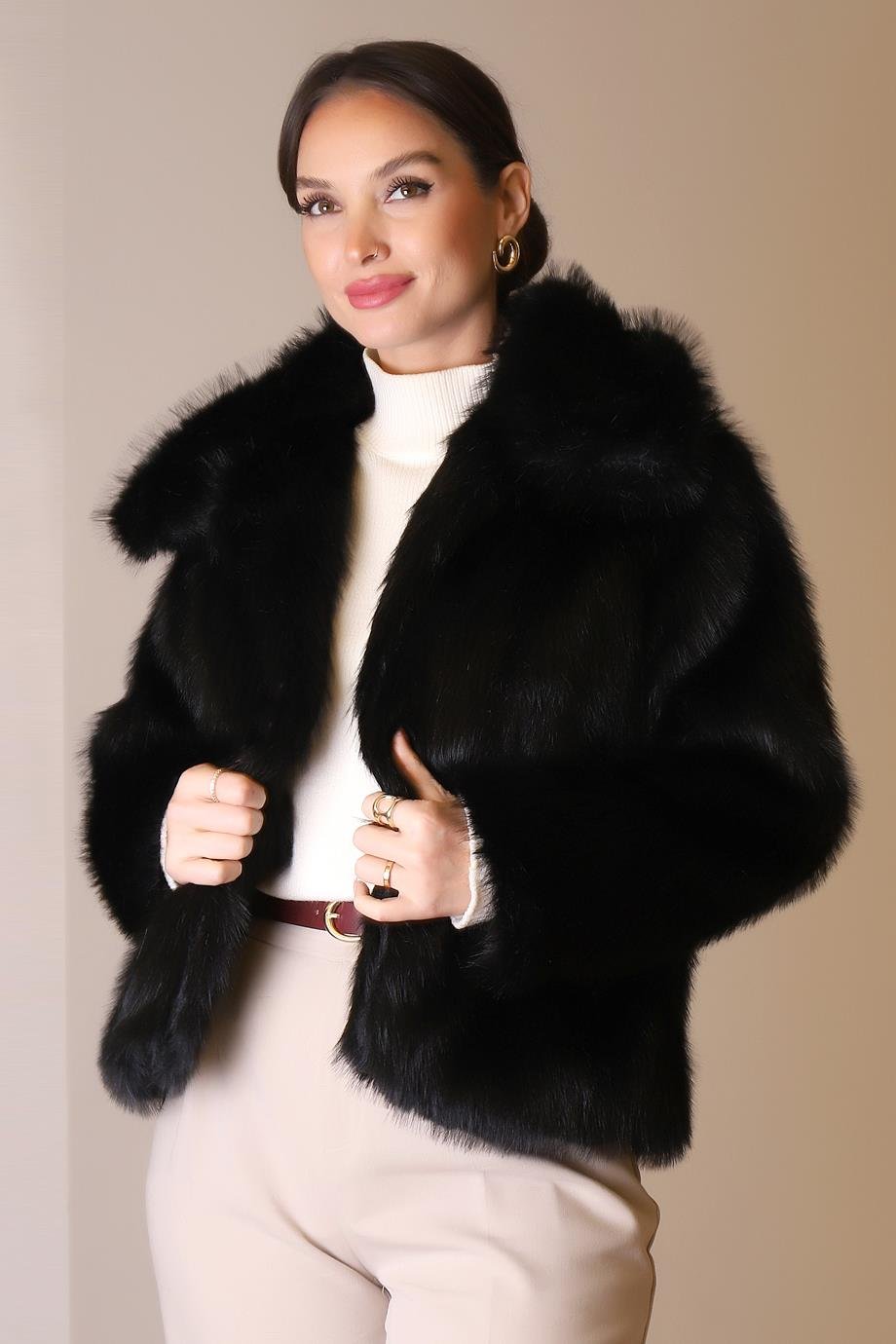 PINAR GİYİM189-2K5 PNR WOMEN CEKETSİYAH