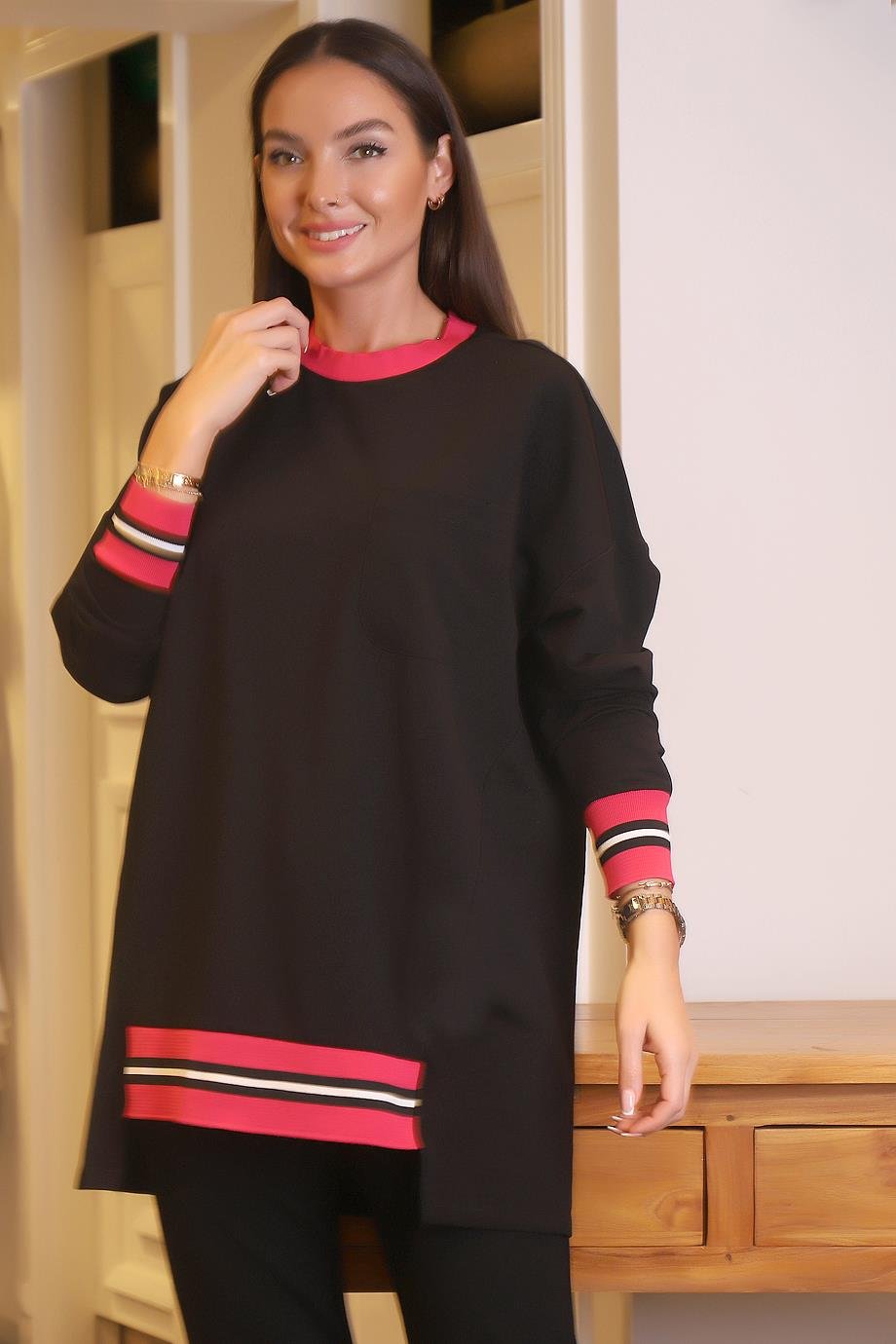 PUANE10273-2K4 PUANE SWEATSİYAH