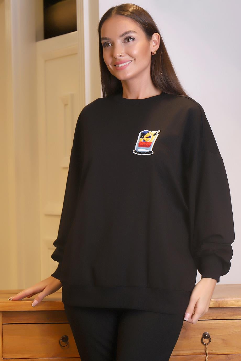 PUANE10285-2K4 PUANE SWEATSİYAH