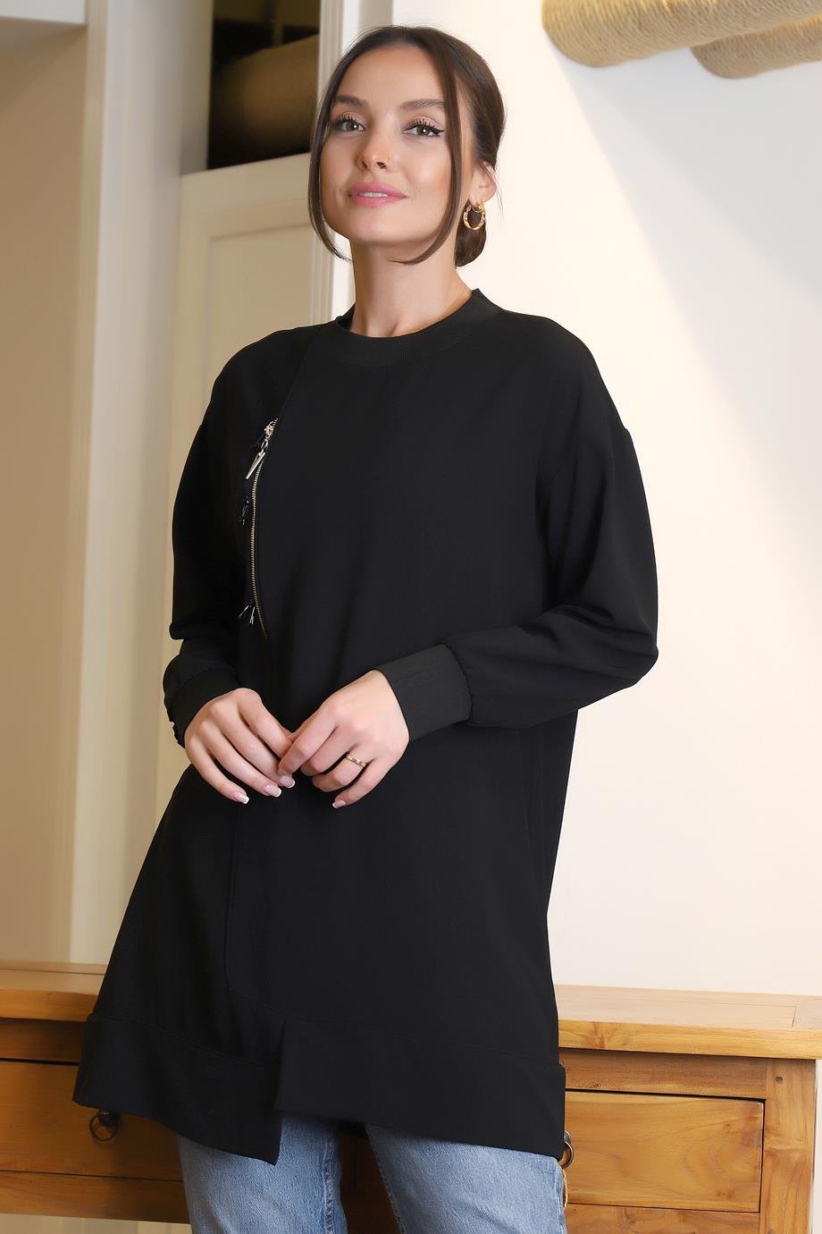 PUANE10431-2Y4 PUANE SWEATSİYAH