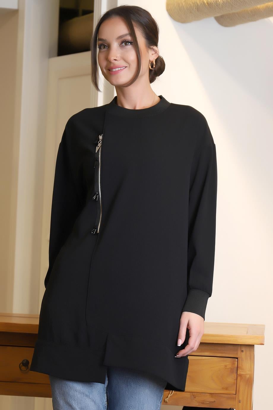 PUANE10431-2Y4 PUANE SWEATSİYAH