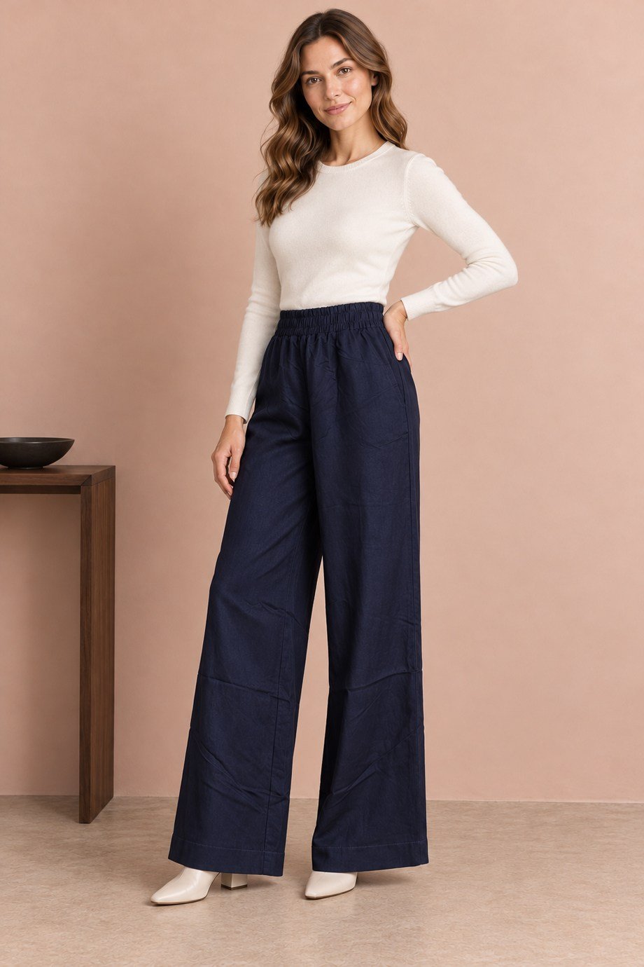 PUANE18285-2K7 PUANE PANTOLON-NAVY