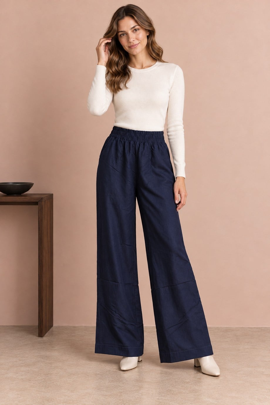PUANE18285-2K7 PUANE PANTOLON-NAVY