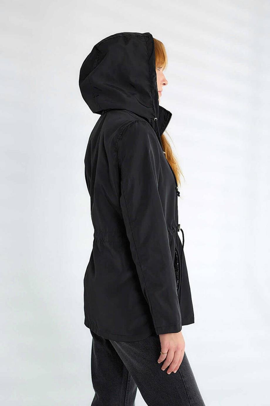 ROBİN-GEZİCİD87117-2Y5 ROBİN TRENCHSİYAH