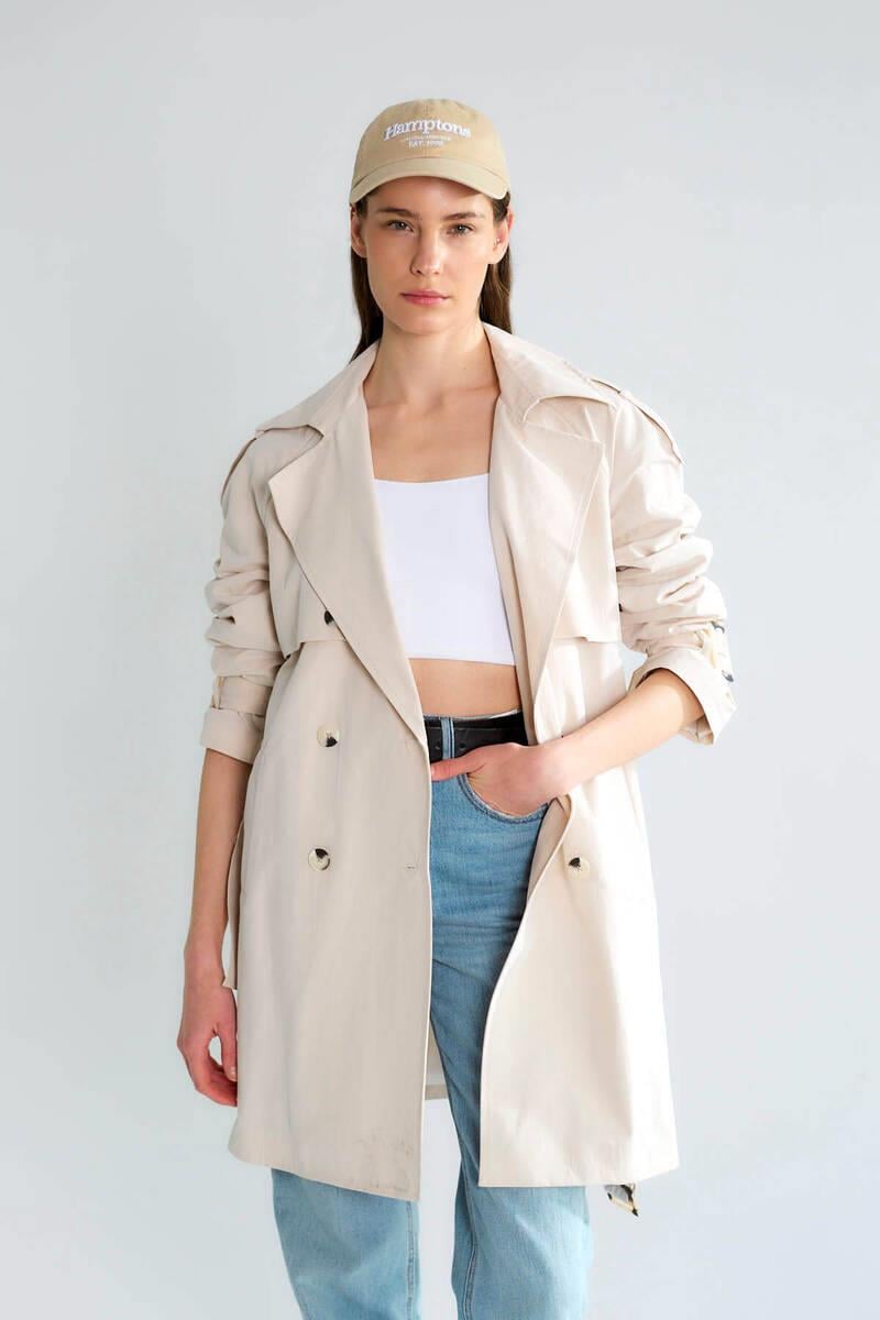 ROBİN-GEZİCİD87135-2K6 ROBİN TRENCH-TAŞ