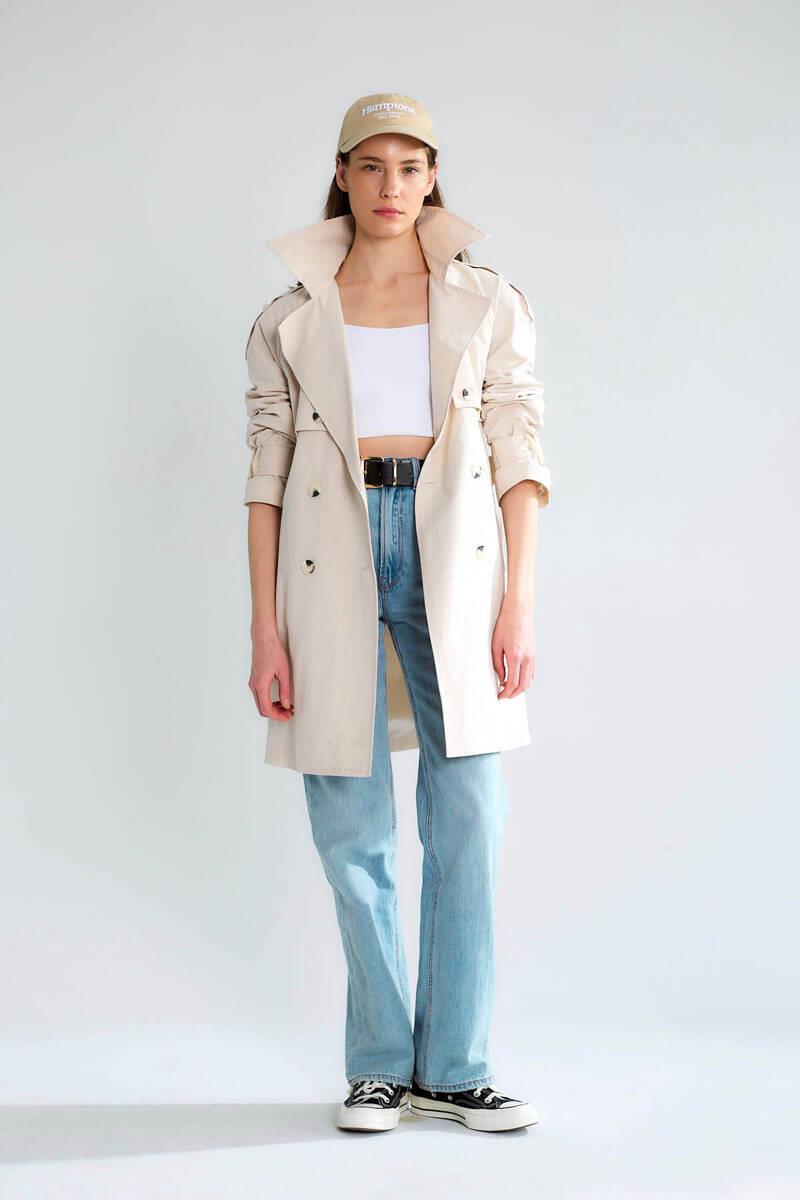 ROBİN-GEZİCİD87135-2K6 ROBİN TRENCH-TAŞ