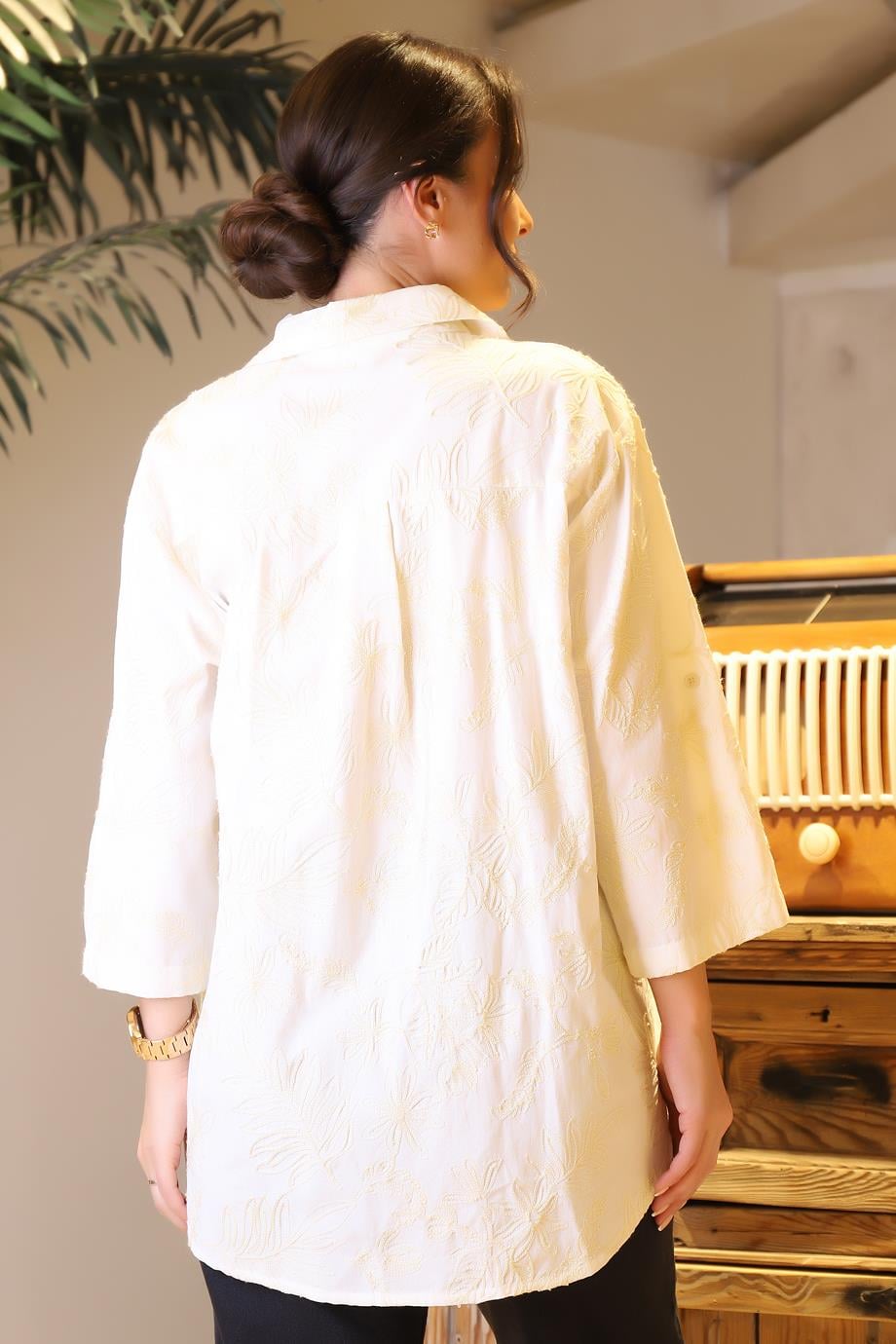 ROBİN-GEZİCİM36873-2Y4 ROBİN GÖMLEKEKRU