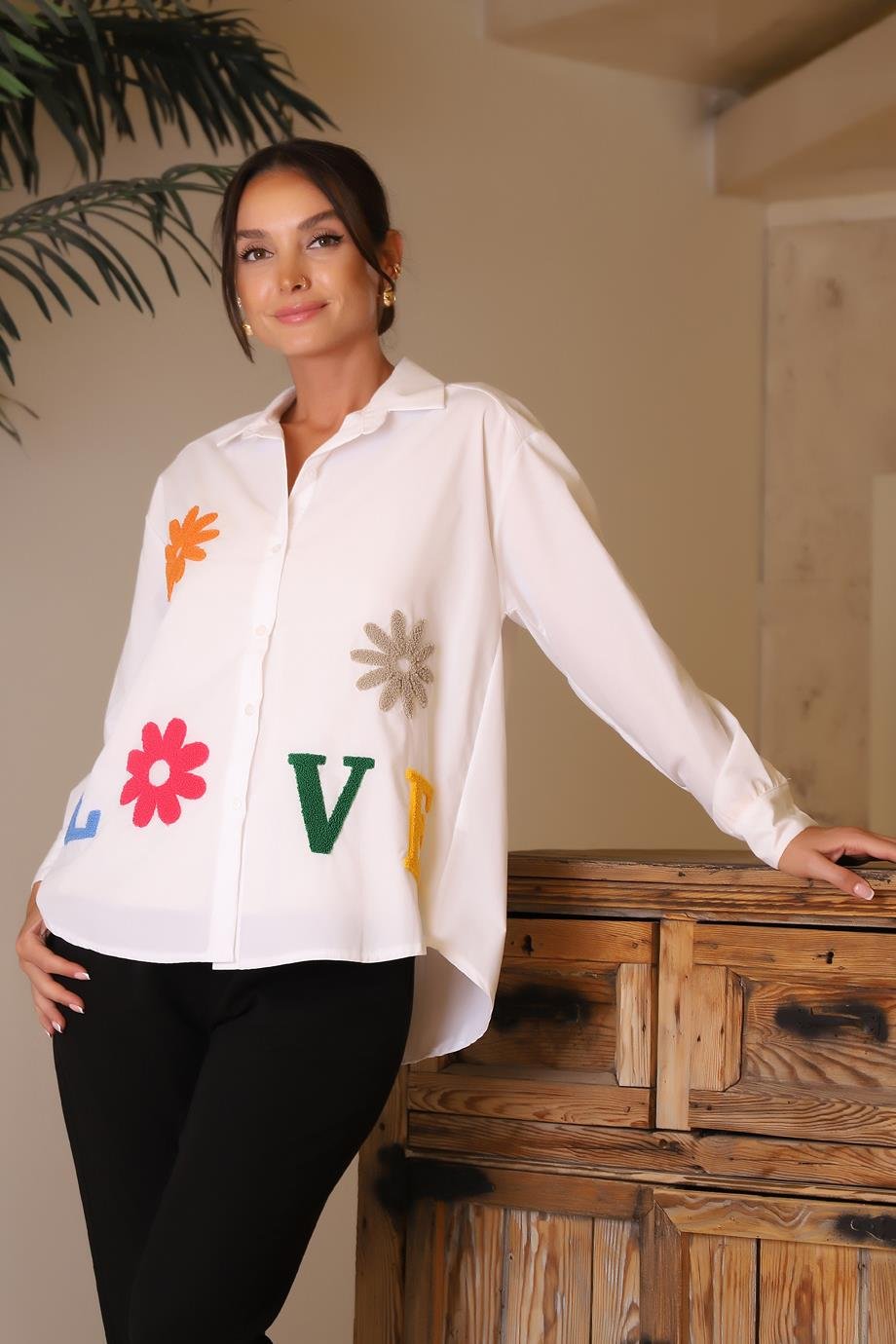 ROBİN-GEZİCİM36979-2Y4 ROBİN GÖMLEKBEYAZ