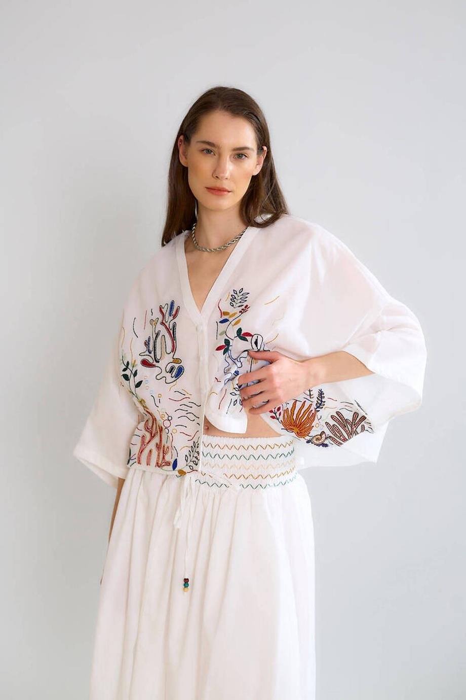 ROBİN-GEZİCİM37049-2Y5 ROBİN BOLEROEKRU