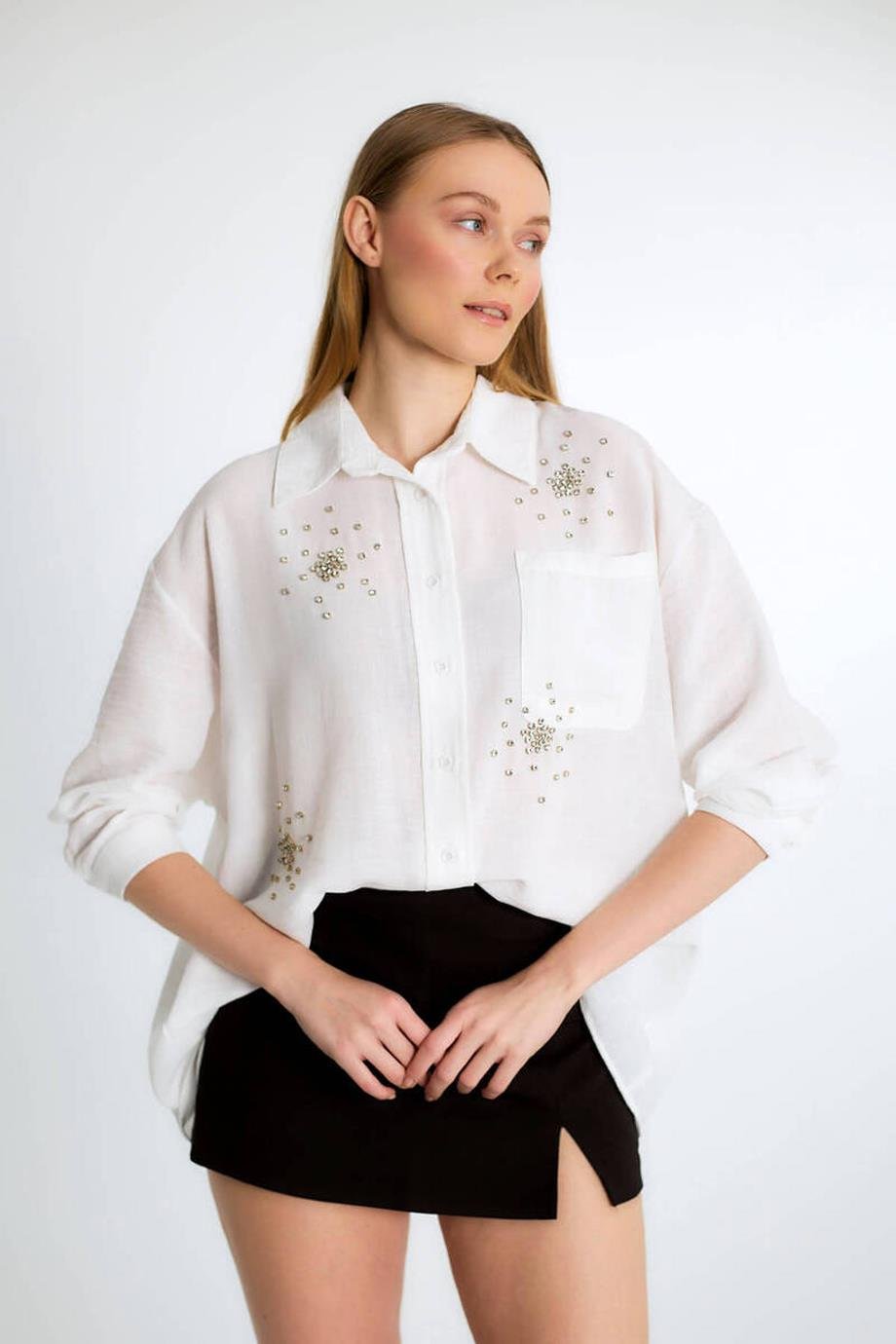 ROBİN-GEZİCİM38061-2Y5 ROBİN GÖMLEKBEYAZ