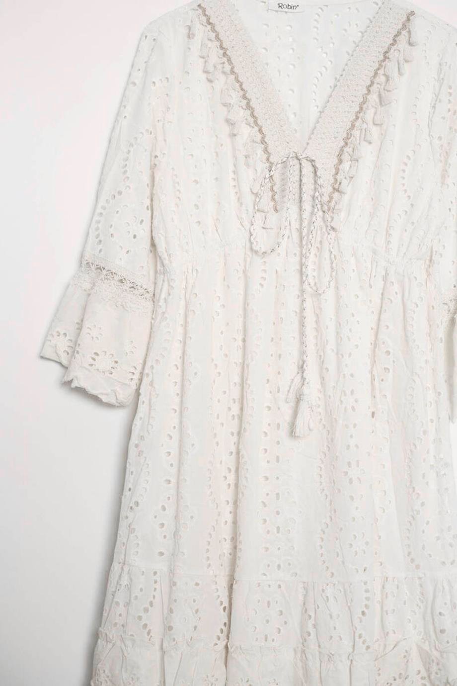 ROBİN-GEZİCİM38263-2Y5 ROBİN ELBİSEEKRU