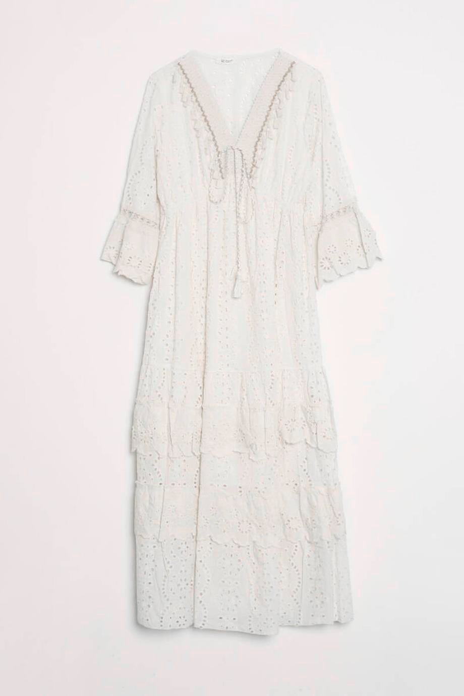 ROBİN-GEZİCİM38263-2Y5 ROBİN ELBİSEEKRU