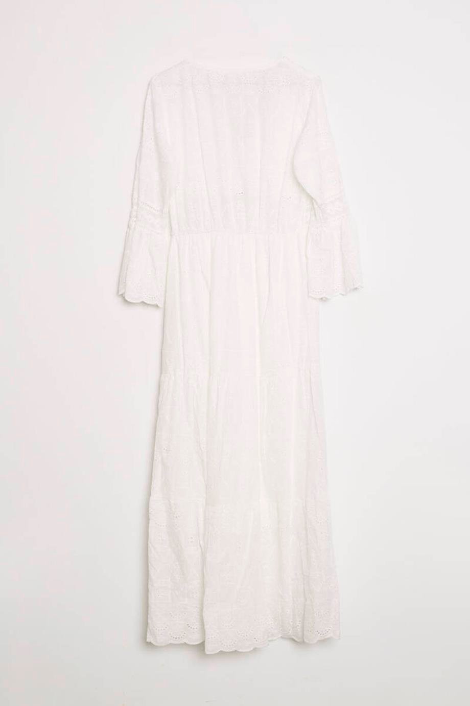 ROBİN-GEZİCİM38343-2Y5 ROBİN ELBİSEEKRU