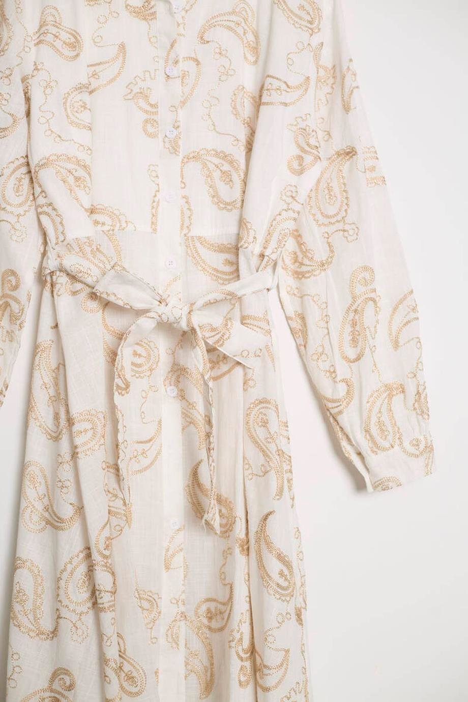 ROBİN-GEZİCİM38363-2Y5 ROBİN ELBİSEEKRU