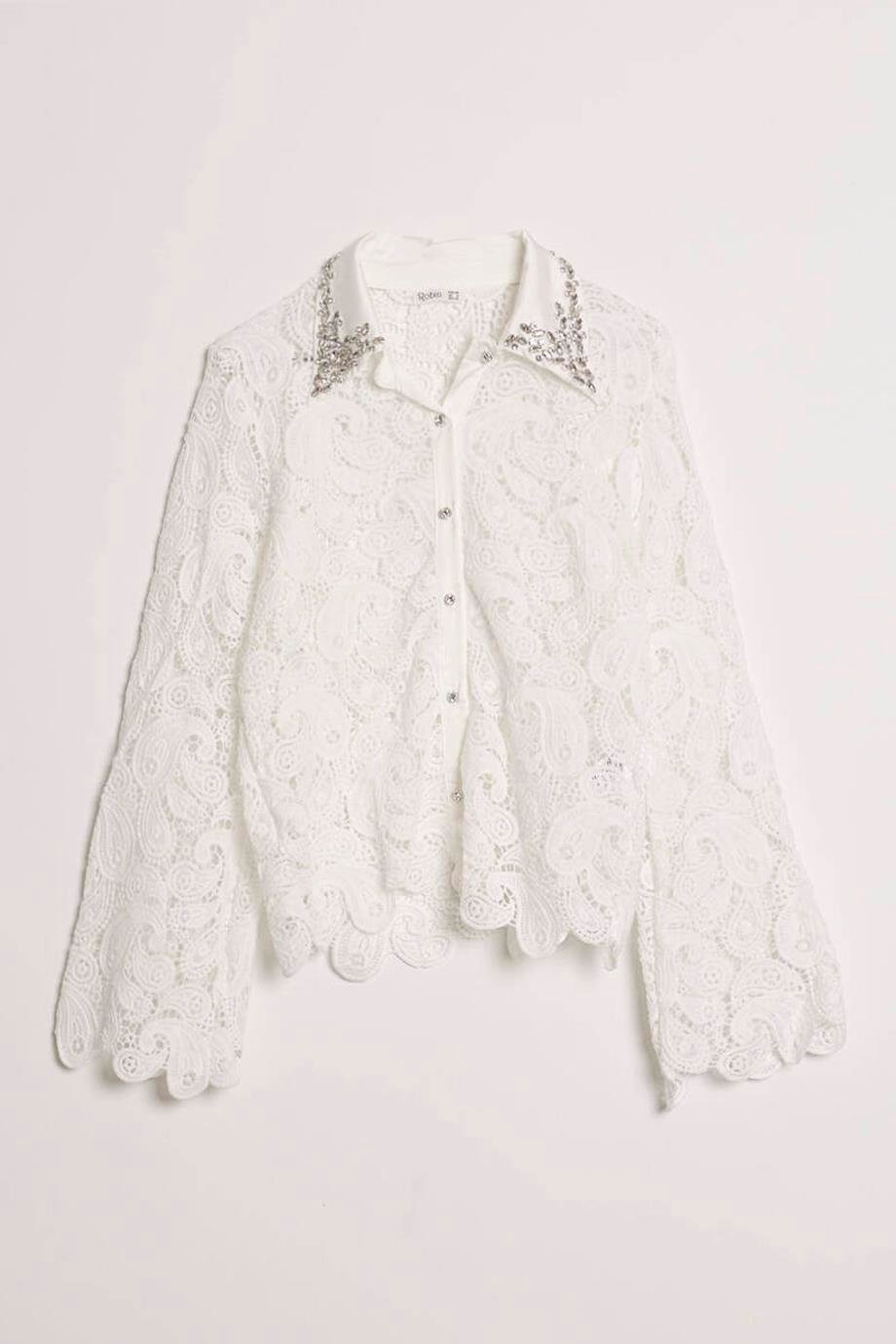 ROBİN-GEZİCİM38388-2Y5 ROBİN GÖMLEKBEYAZ