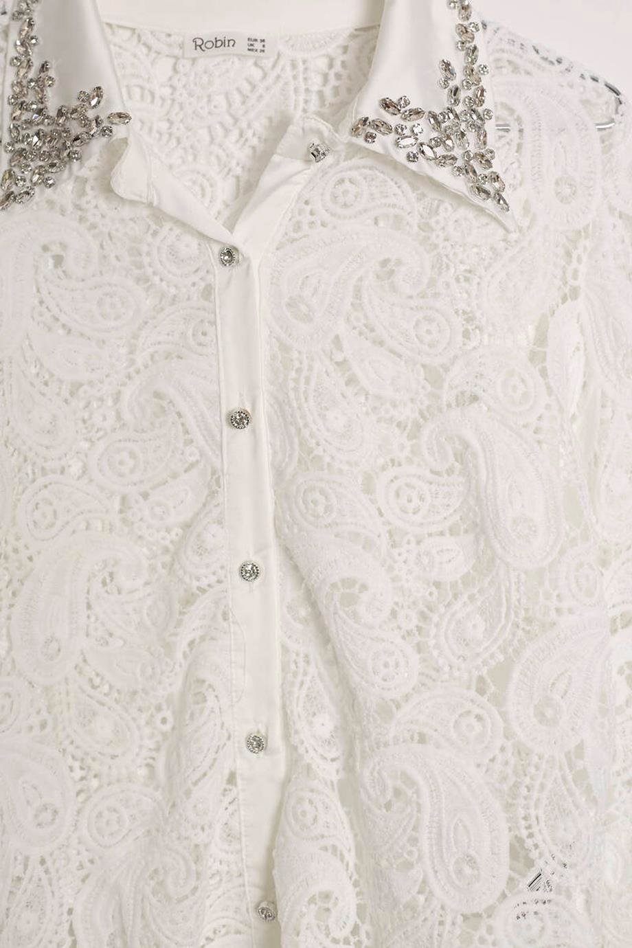 ROBİN-GEZİCİM38388-2Y5 ROBİN GÖMLEKBEYAZ