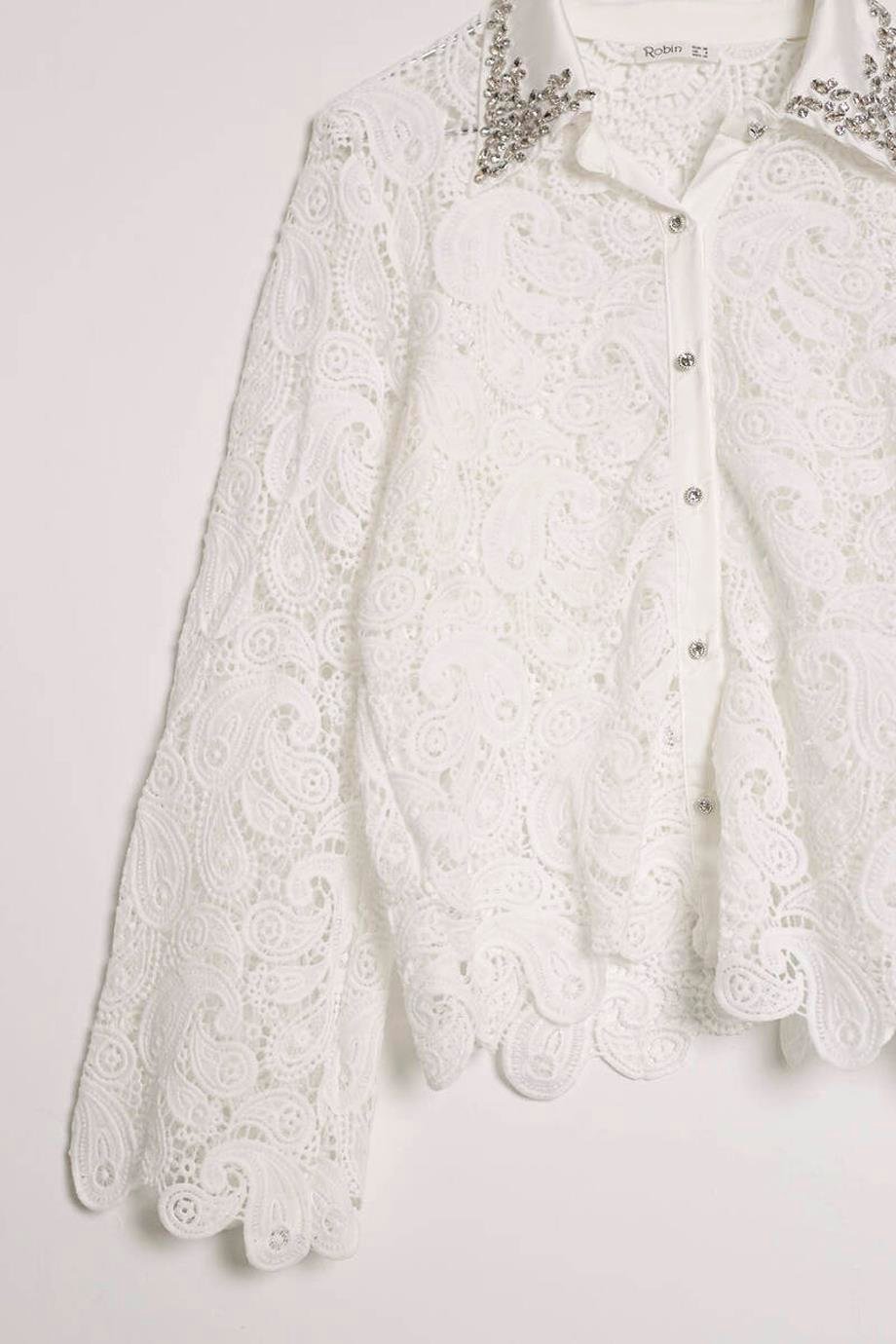 ROBİN-GEZİCİM38388-2Y5 ROBİN GÖMLEKBEYAZ